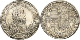 Habsburg
Erzherzog Maximilian 1612-1618 Taler 1617, Ensisheim Voglhuber 121/III Davenport 3327 Sehr seltenes und attraktives Exemplar. Vorzüglich-prä...