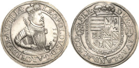 Habsburg
Erzherzog Leopold V. 1619-1632 Taler 1632, Ensisheim Voglhuber 181/V Davenport 3353 Prachtvolles Exemplar. Fast prägefrisch