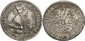 Habsburg
Erzherzog Leopold V. 1619-1632 1/4 Taler 1632, Hall M./T. 492 Vorzüglich/prägefrisch