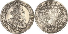 Habsburg
Leopold I. 1657-1705 Taler 1660, Graz Voglhuber 220/1 Davenport 3231 Herinek 605 Vorzüglich