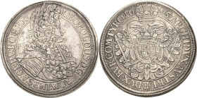 Habsburg
Leopold I. 1657-1705 Taler 1695, Wien Voglhuber 234/V Davenport 3229 Herinek 595 Vorzüglich+