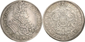 Habsburg
Leopold I. 1657-1705 Taler 1695, Wien Voglhuber 234/V Davenport 3229 Herinek 595 Vorzüglich