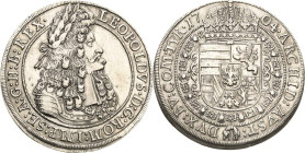 Habsburg
Leopold I. 1657-1705 Taler 1704, Hall Voglhuber 221/VII Davenport 1003 M./T. 760 Vorzüglich/vorzüglich-prägefrisch