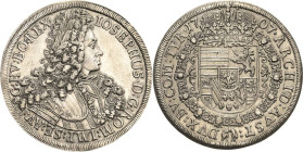 Habsburg
Josef I. 1705-1711 Taler 1707, Hall Voglhuber 245/I Davenport 1018 M./T. 810 Vorzüglich+