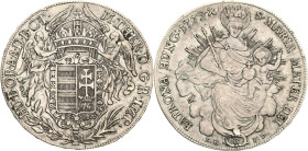 Habsburg
Maria Theresia 1740-1780 Taler 1780, SK-B-PD-Kremnitz Eypeltauer 304 Voglhuber 276/VI Huszar 1680 Davenport 1133 Sehr schön+