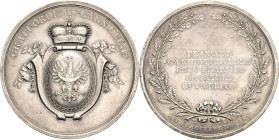 Habsburg
Josef II. 1764-1790 Silbermedaille 1790. Verdienstmedaille gewidmet dem Fürsten Anton Khevenhüller von den Krainer Ständen. Bekröntes Wappen...