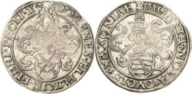 Sachsen-Kurlinie ab 1486 bis 1547 (Ernestiner)
Johann der Beständige 1528-1533 Groschen o.J, Avers X-Zwickau Umschrift endet: FIERI.FEC.X / SAXONIAE ...