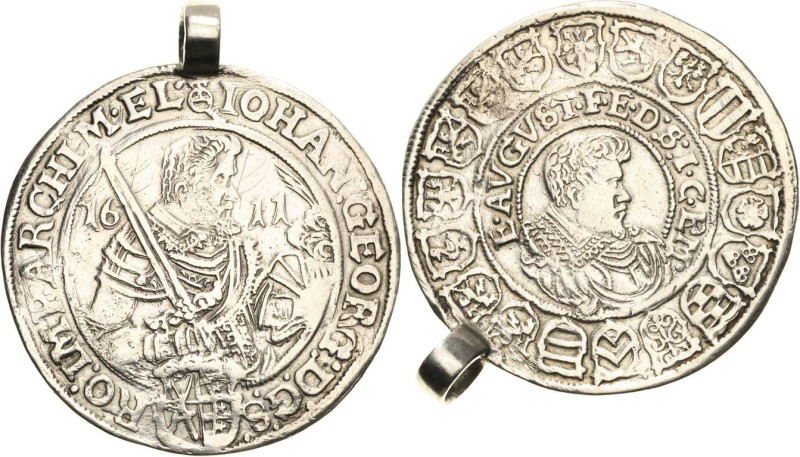 Sachsen-Kurlinie ab 1547 (Albertiner)
Johann Georg I. und August 1611-1615 Tale...
