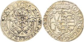 Sachsen-Kurlinie ab 1547 (Albertiner)
Johann Georg I. (1611-) 1615-1656 Kipper - 8 Groschen 1622, Ring-Ehrenfriedersdorf Krug/Rahnenführer 187 Slg. K...