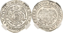 Sachsen-Kurlinie ab 1547 (Albertiner)
Johann Georg I. (1611-) 1615-1656 Schreckenberger (Engelsgroschen) 1620, Schwan-Dresden Im NGC-Slab mit der Bew...