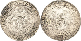 Sachsen-Kurlinie ab 1547 (Albertiner)
Johann Georg I. (1611-) 1615-1656 Kipper - 20 Groschen 1621, 3 Schwäne und Anker-Zwickau Krug/Rahnenführer 541 ...