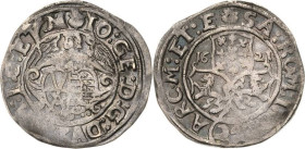 Sachsen-Kurlinie ab 1547 (Albertiner)
Johann Georg I. (1611-) 1615-1656 Kipper - 8 Groschen 1621, Stachelrose-Großenhain Exemplar der Sammlung Kernba...