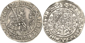 Sachsen-Kurlinie ab 1547 (Albertiner)
Johann Georg I. (1611-) 1615-1656 1/4 Taler 1624, Schwan-Dresden C/K 192 Kohl 164 Seltener Jahrgang. Vorzüglich...