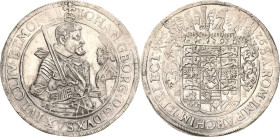 Sachsen-Kurlinie ab 1547 (Albertiner)
Johann Georg I. (1611-) 1615-1656 Taler 1626, HI-Dresden Mit flügelartiger Feldbinde C/K 158 a Schnee 845 Daven...