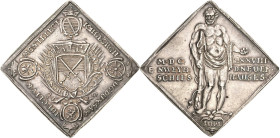 Sachsen-Kurlinie ab 1547 (Albertiner)
Johann Georg II. 1656-1680 Talerklippe 1678, o. Mzz.-Dresden Herkulesschießen zur Eröffnung des neuen Schießhau...
