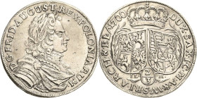 Sachsen-Kurlinie ab 1547 (Albertiner)
Friedrich August I., der Starke 1694-1733 2/3 Taler 1700, ILH-Dresden Kahnt 119 Davenport 819 Kohl 354 Kopicki ...