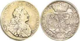 Sachsen-Kurlinie ab 1547 (Albertiner)
Friedrich August I., der Starke 1694-1733 1/3 Taler 1728, IGS-Dresden Mit Avers-Umschrift: POLONIARUM Kahnt 147...