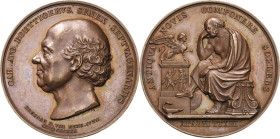 Sachsen-Kurlinie ab 1547 (Albertiner)
Anton 1827-1836 Bronzemedaille 1830 (C.R. Krüger) Auf den 70. Geburtstag von Karl August Böttiger. Kopf nach li...
