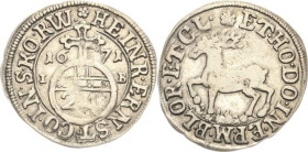 Stolberg-Wernigerode
Heinrich Ernst 1638-1672 1/24 Taler 1671, IB-Wernigerode Friederich 1245 Selten. Sehr schön-vorzüglich