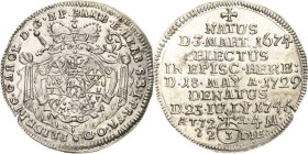 Würzburg-Bistum
Friedrich Karl von Schönborn 1729-1746 3 Kreuzer 1746. Auf seinen Tod Helmschrott 651 Krug - Slg. Piloty 1167 Prachtexemplar. Stempel...