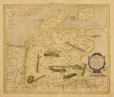 Deutschland
 Altkolorierter Kupferstich um 1730. Europ: IIII. Tab: - Tab.IV Europa, Germaniam et Galliam Belgicam exhibens. Gerard Mercator nach Clau...