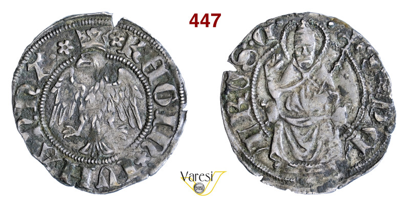 AQUILA (L') GIOVANNA II DI DURAZZO (1414-1435) Cella D/ Aquila coronata ad ali s...