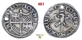 BOLOGNA GIOVANNI II BENTIVOGLIO (1494-1509) Da 2 Bolognini s.d. D/ Stemma R/ Aquila coronata ad ali spiegate MIR 48 CNI 58/62 (Grosso) Chimienti 218 (...