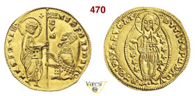 CHIO EMISSIONI AL TIPO VENEZIANO (XIV Secolo) Ducato a nome di Andrea Dandolo (1343-1354) Au g 3,37 mm 23 FDC