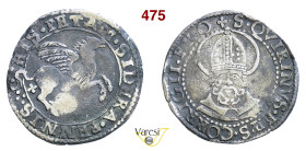 CORREGGIO ANONIME DEI CONTI Girolamo, Gilberto, Camillo e Fabrizio (1569-1580) Cavallotto D/ Pegaso R/ Busto frontale di S. Quirino MIR 114 Lusuardi 1...