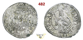 CORREGGIO SIRO D'AUSTRIA, Principe (1616-1630) 4 Soldi D/ Stemma coronato R/ San Giovanni Austero con pastorale MIR 196 Lusuardi 93 Ag g 1,97 mm 24 R ...