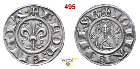 FIRENZE REPUBBLICA (1189-1532) Fiorino vecchio da 12 Denari D/ Grande giglio R/ Busto frontale di S. Giovanni con lunga croce; a destra un trifoglio M...