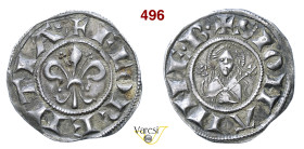 FIRENZE REPUBBLICA (1189-1532) Fiorino di stella da 12 Denari D/ Giglio R/ Busto frontale di San Giovanni benedicente con lunga croce MIR 38 Bern. 38 ...