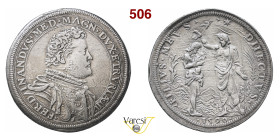 FIRENZE FERDINANDO I DE' MEDICI (1587-1608) Piastra 1590 MIR 224/3 CNI 65/70 Ag g 32,16 mm 44 • Tipologia raramente reperibile in elevata conservazion...