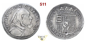 FIRENZE CRISTINA DI LORENA (1630) Quarto di Ducatone o Testone 1630 D/ Busto velato R/ Stemma coronato MIR 318 Ag g 8,80 mm 30 • Rilievi BB ma superfi...