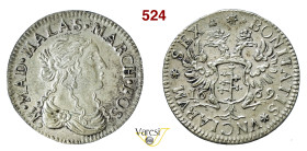 FOSDINOVO MARIA MADDALENA CENTURIONI MALASPINA (1663-1669) Luigino 1669 D/ Busto femminile R/ Aquila bicipite ad ali spiegate MIR 52 CNI 31 C.L. 101 (...