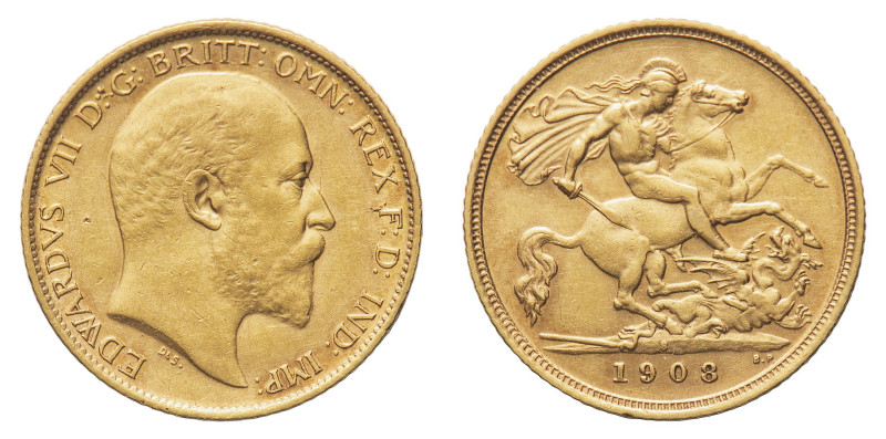 Australia
Edward VII (1901-1910) - Gold Half Sovereign 1908-S NGC AU 58 - Mint:...