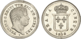 World Coins
Italian States
1/2 Carlino de 5 Grana. 1838. FERDINANDO II. NÁPOLES y SICILIA. 1,13 grs. AR. (Ínfimas rayitas). Pleno brillo original. P...