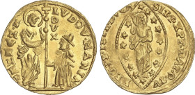 World Coins
Italian States
Zecchino. LUDOVICO MANIN (1789-1797). VENECIA. 3,45 grs. AU. Acuñación parcialmente floja, habitual en este tipo de pieza...