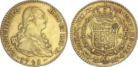 Spanish Monarchy
Charles IV
2 Escudos. 1798. MADRID. M.F. 6,72 grs. AC-1290. MBC+.