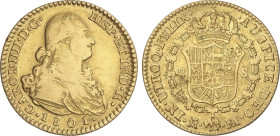 Spanish Monarchy
Charles IV
2 Escudos. 1801. MADRID. F.A./M.F. 6,64 grs. AC-1302. MBC-.