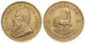 World Coins
South Africa
Krugerrand. 1970. 33,94 grs. AU. Fr-B1; KM-73. SC-.