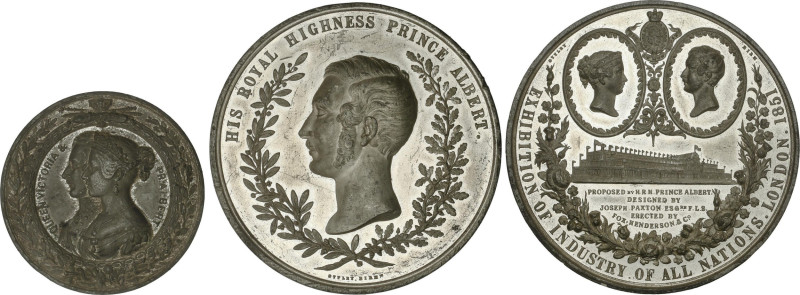 World Medals
Lote 3 medallas Exposición de Industria Internacional. 1851. LONDR...