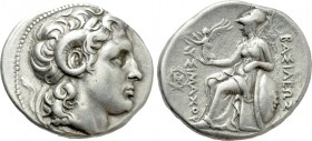 KINGS OF THRACE (Macedonian). Lysimachos (305-281 BC). Tetradrachm. Magnesia pros Maiandros.