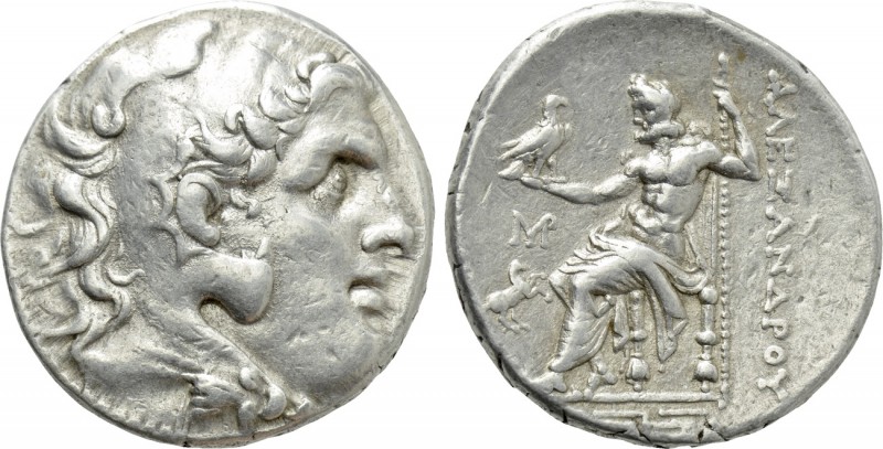KINGS OF MACEDON. Alexander III 'the Great' (336-323 BC). Tetradrachm. Magnesia ...