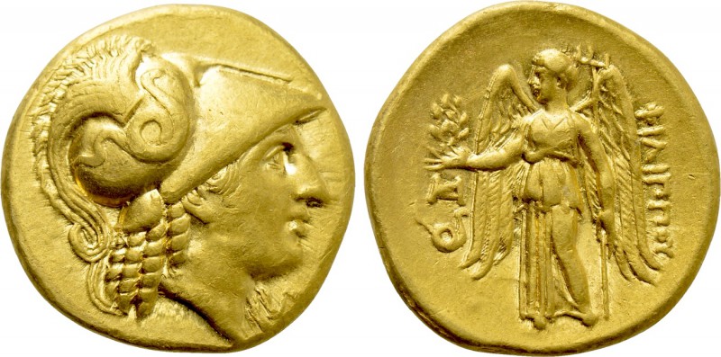 KINGS OF MACEDON. Philip III Arrhidaios (323-317 BC). GOLD Stater. Abydos. 

O...
