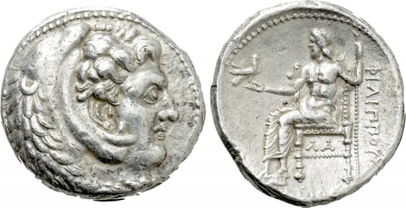 KINGS OF MACEDON. Philip III Arrhidaios (323-317 BC). Tetradrachm. Susa. 

Obv...