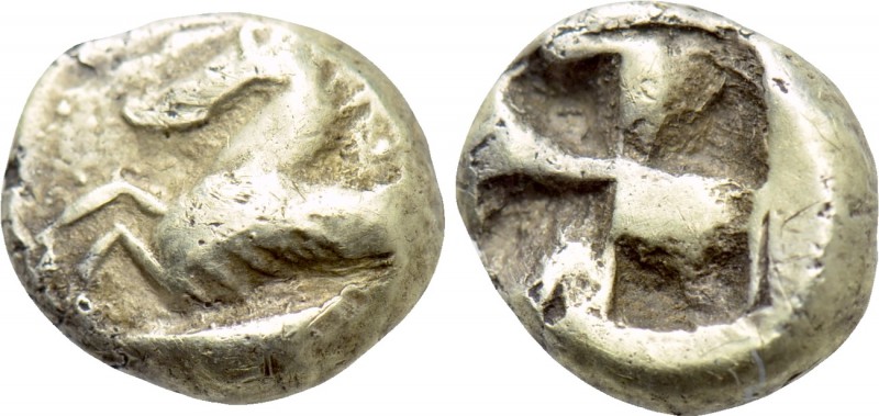 MYSIA. Kyzikos. Fourrée Hemihekte (Circa 500-450 BC). 

Obv: Forepart of Pegas...
