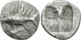 MYSIA. Kyzikos. Obol (6th century BC).
