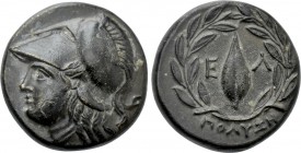 AEOLIS. Elaia. Ae (Circa 4th-3rd centuries BC). Polyxe-, magistrate.