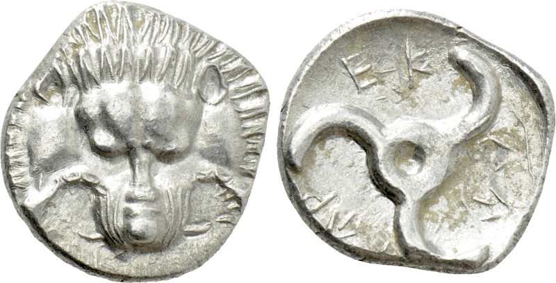 DYNASTS OF LYCIA. Perikles (Circa 380-360 BC). Tetrobol. Uncertain mint, possibl...